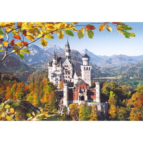Пазлы картина "Замок Нойшванштайн" ("Neuschwanstein Castle"), Германия